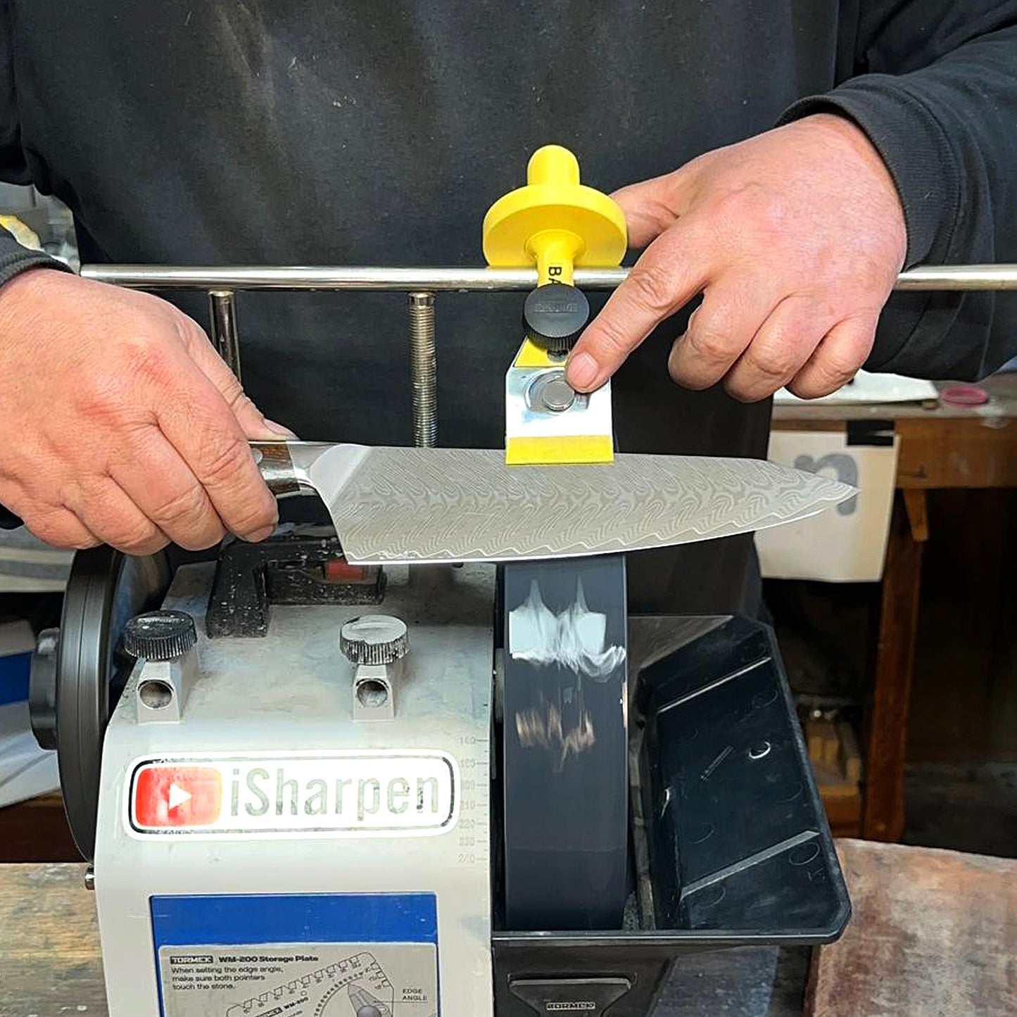 The BAZ™ Knife Jig Handle V4.1 (Suits Tormek KJ Jigs)