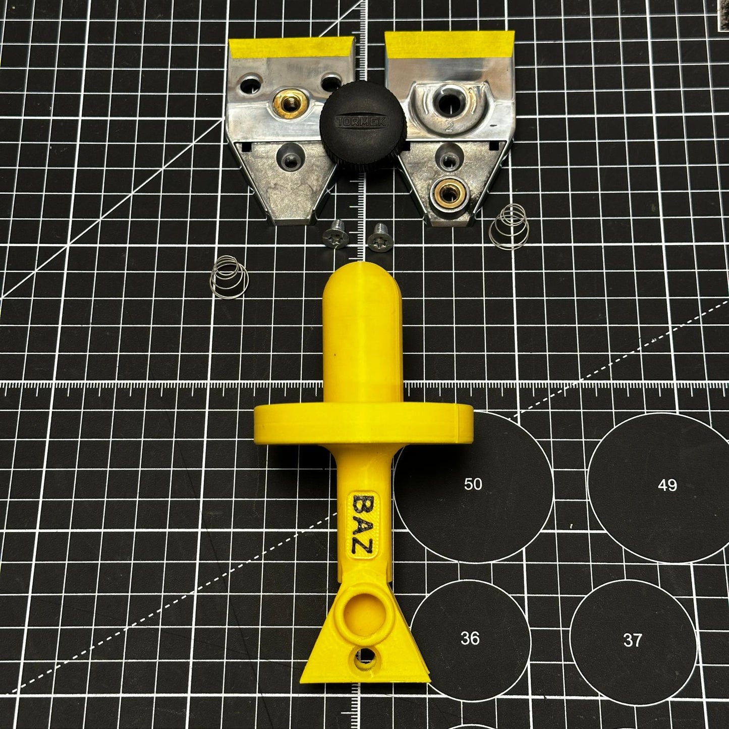 The BAZ™ Knife Jig Handle V4.1 (Suits Tormek KJ Jigs)
