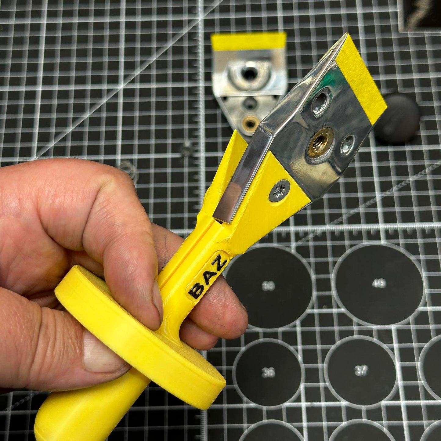 The BAZ™ Knife Jig Handle V4.1 (Suits Tormek KJ Jigs)