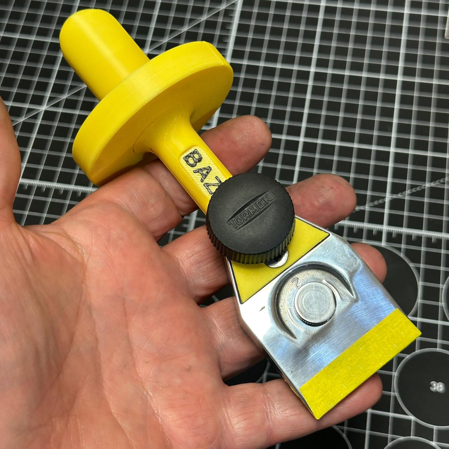 The BAZ™ Knife Jig Handle V4.1 (Suits Tormek KJ Jigs)
