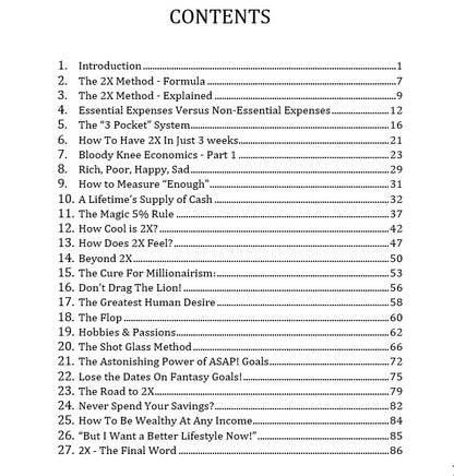 The Freedom Number - The Ultimate Money Mindset (Digital eBook)