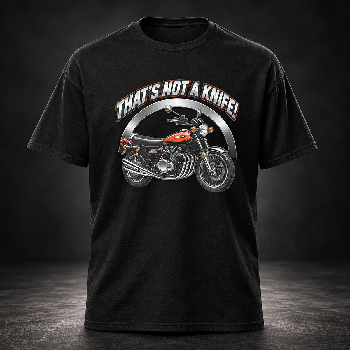 That's Not A Knife! [T-Shirt] - Kawasaki Z1 900